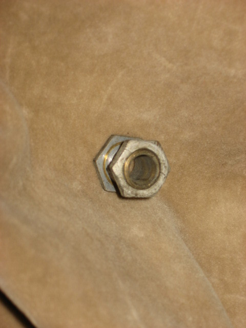 Shaft Bushing, 1/4", used, 7/16" long