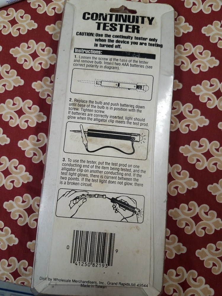 Vintage Continuity Tester