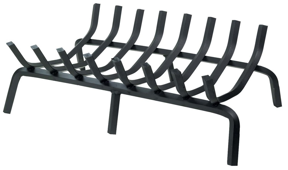Dagan Eight Bar Rectangular Style Grate, 28.5in.