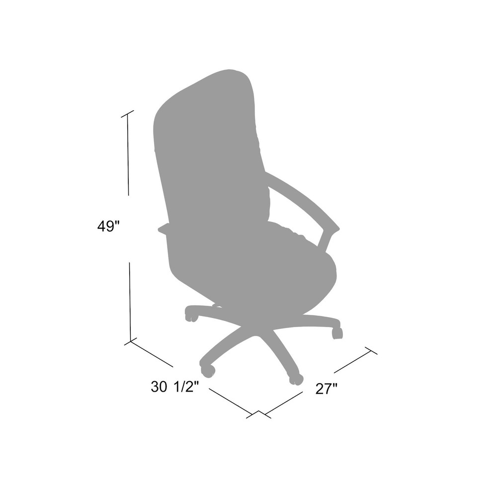 Boss High Back LeatherPlus Chair MODEL # B7301