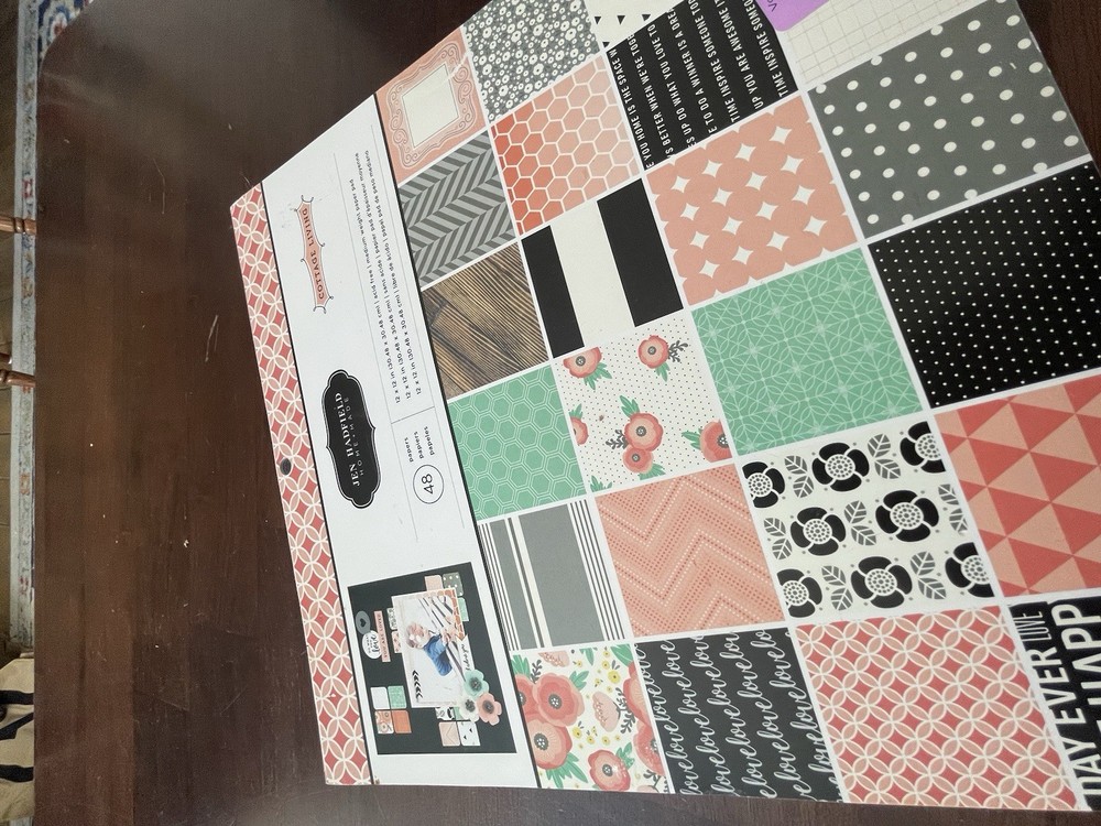 Scrapbooking Multicolor Cardstock Paper