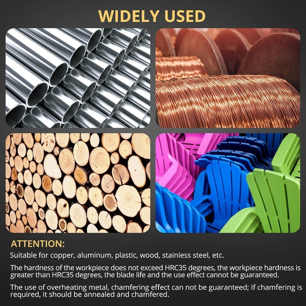 Adjustable Pneumatic Chamfer Tool with Safety Features - Lightweight & Efficient