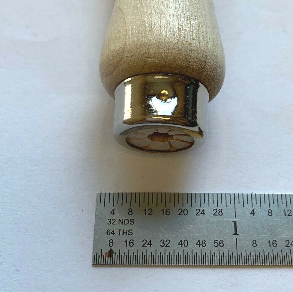 LUTZ 6 PC SHORT FILE HANDLE #2 FOR 4-6" FILES FERRULE