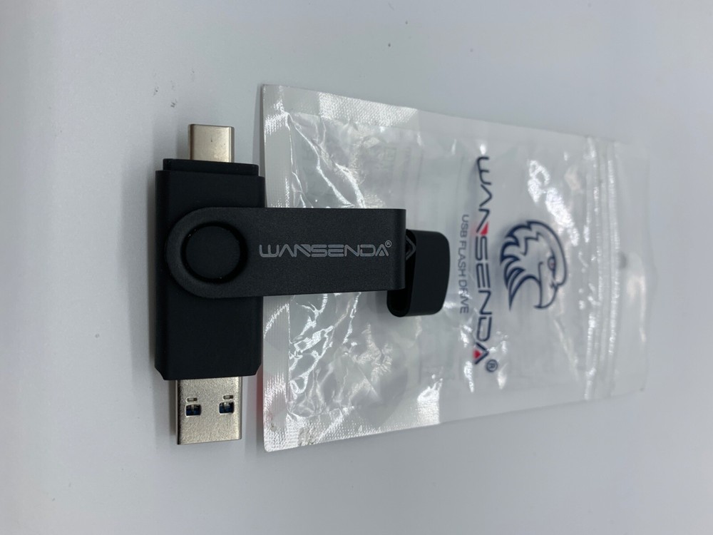 WANSENDA OTG USB Flash Drive 2 in 1 Micro USB Memory Stick for Android usb 3-c