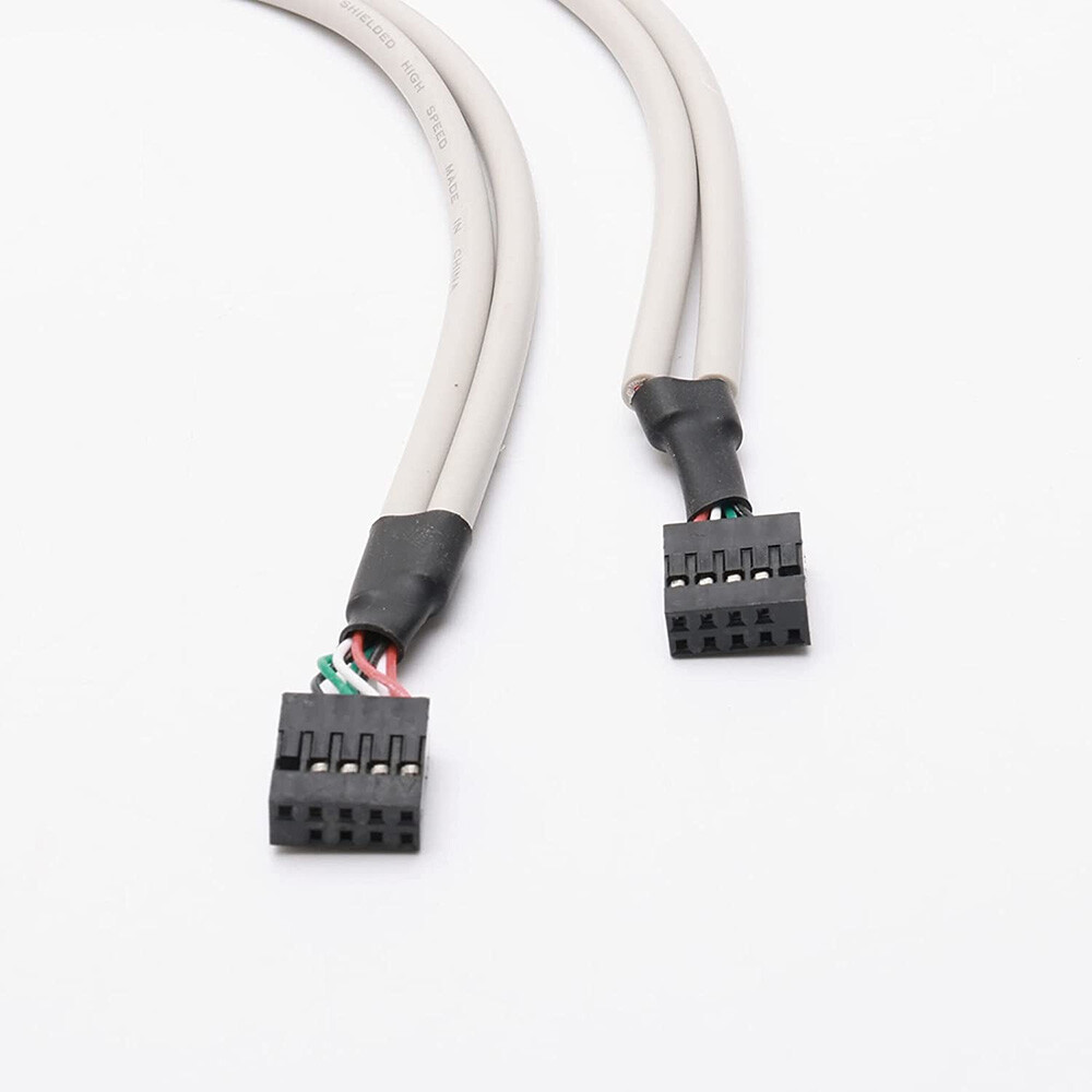 4 Ports USB 2.0 Hubs Expansion Rear Panel Header Bracket Motherboard Cable PC