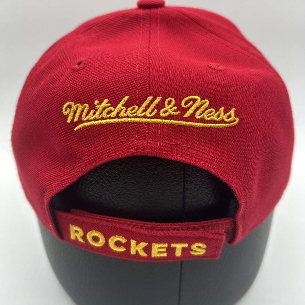 Houston Rockets Hat Mitchell and Ness ROY Fit "Summit Era" Strapback Cap H147