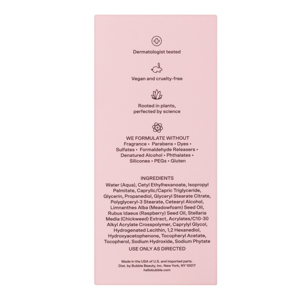 Bubble Skincare Wipe Out Makeup Remover, 1.7 fl oz