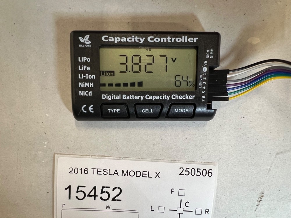 2016-2020 TESLA MODEL X S 90 P90D Battery Module 5.6 kWh