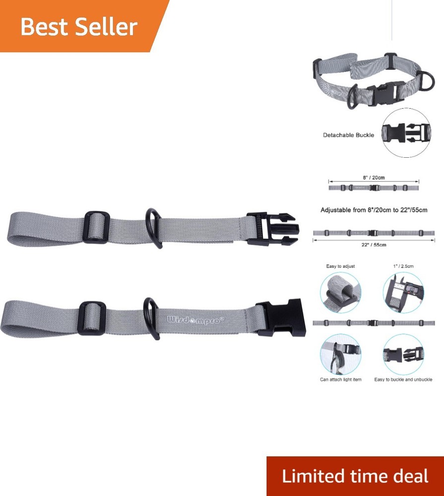 Hands-Free Adjustable Backpack Chest Strap with Durable Quick Release Buckle