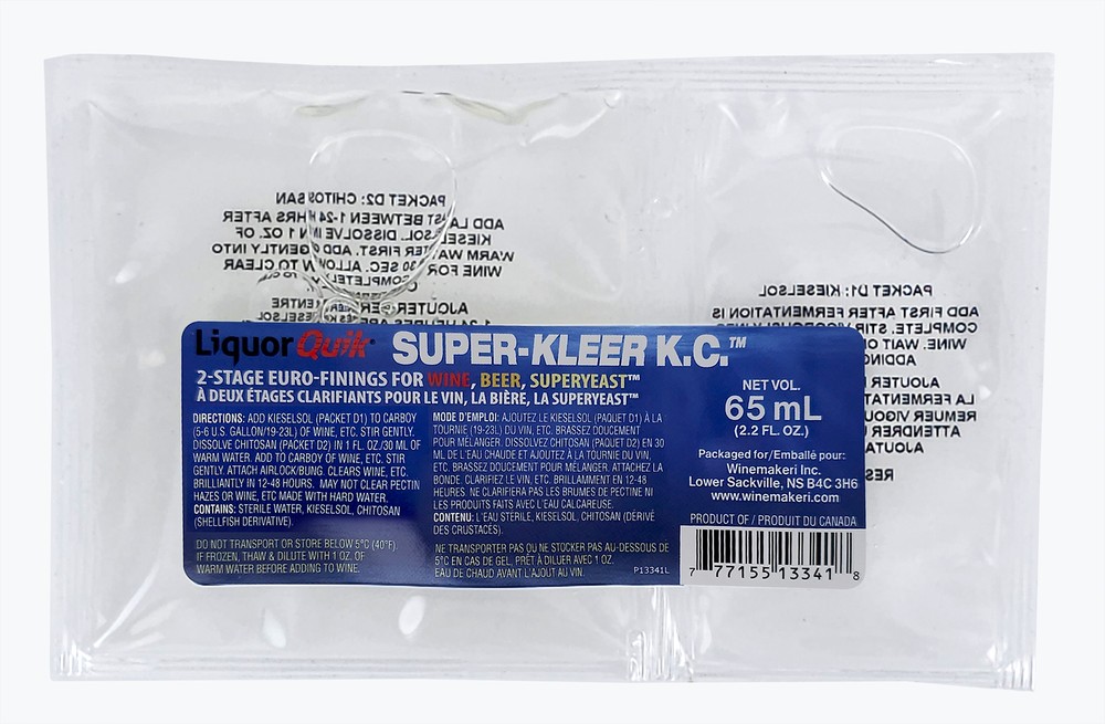 10 X Super-Kleer KC Finings - (10 count)