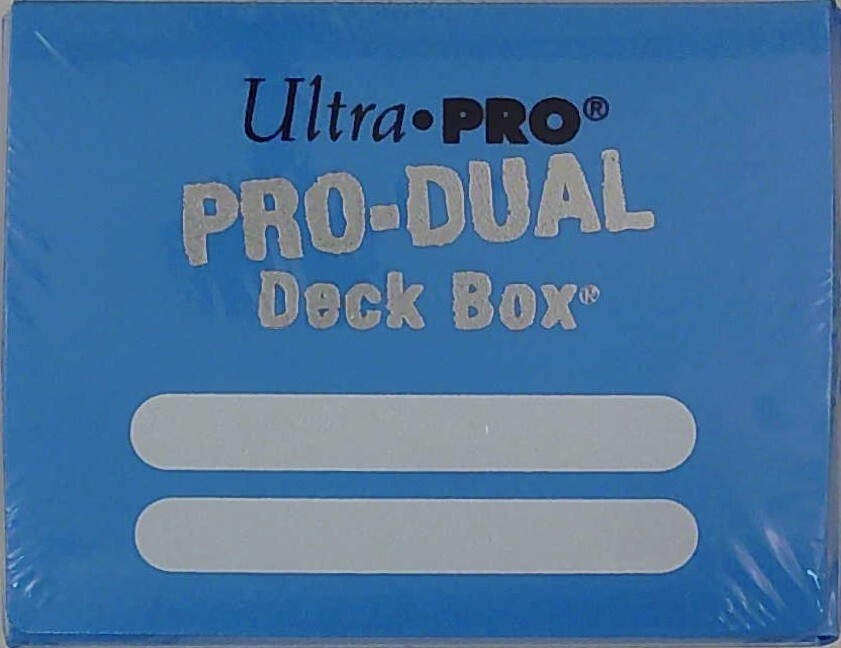Ultra Pro Dual Small Deck Box 120 – Light Blue ULP 82985