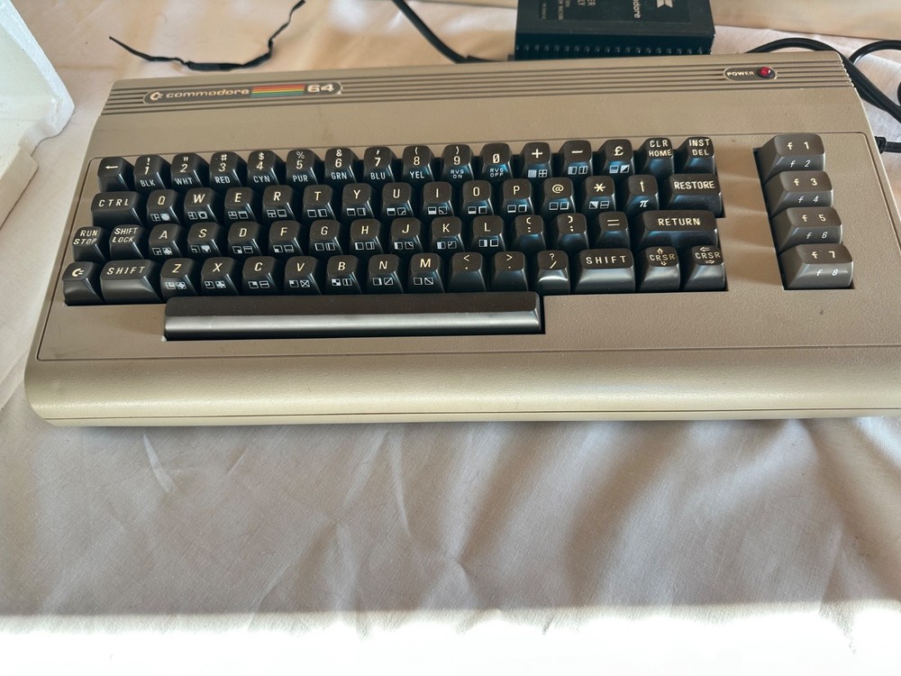 Commodore 64 Personal Computer W/ Original Box - POWERS ON