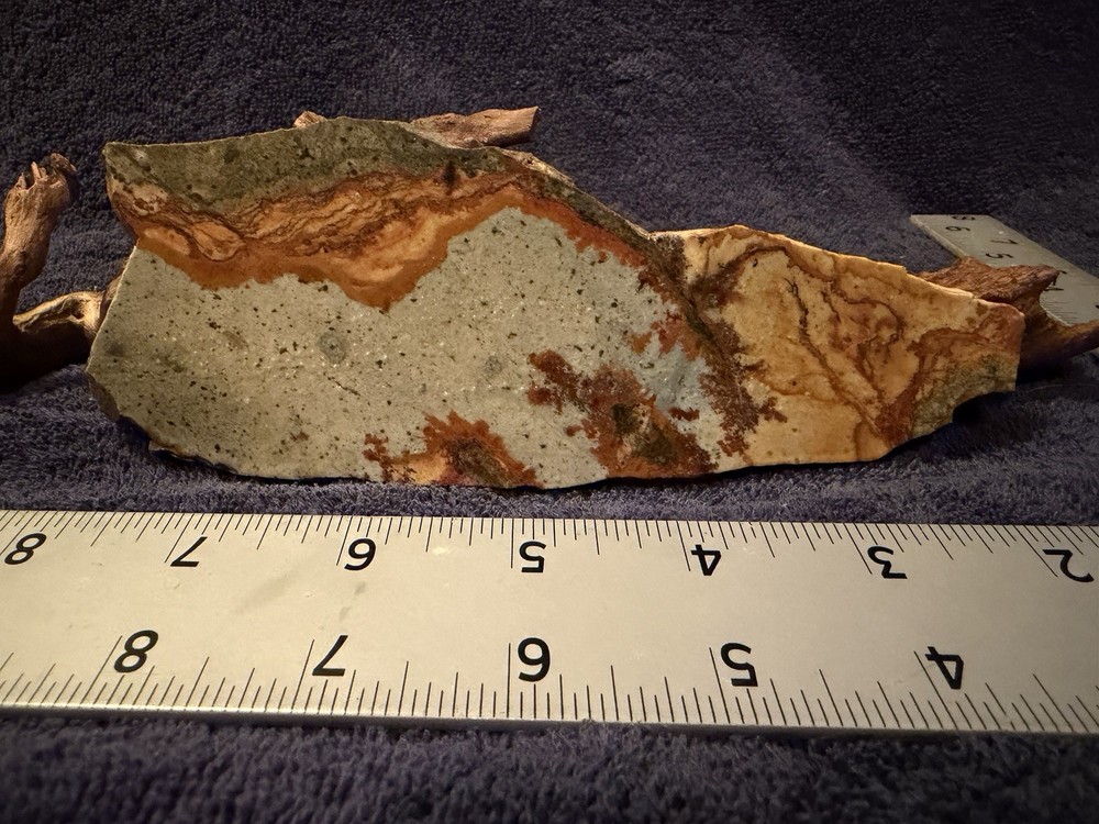 A+ Rocky Butte picture jasper slab