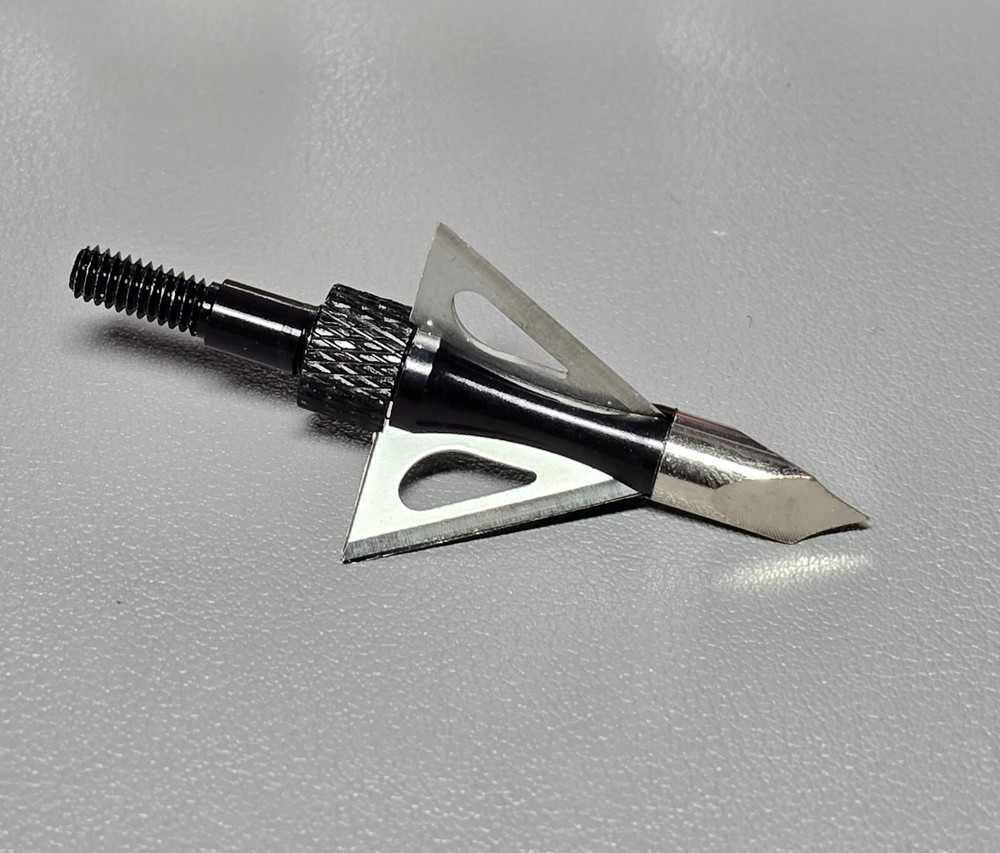 RAVAGE DESTROYER Fixed Broadhead 100gr 1.4" Wound Channel 3 Pack Power Head