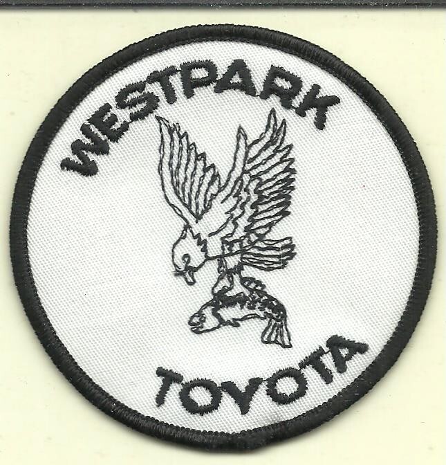 WestPark Toyota Souvenir Patch