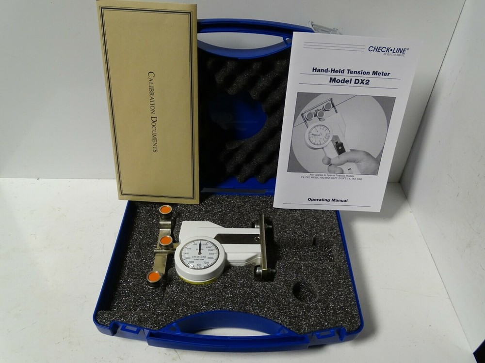 Check-Line  Hand-Held Tension Meter  , Model DX2