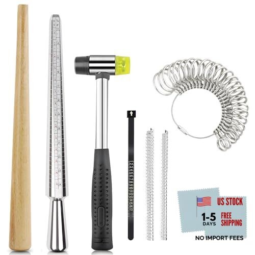 Ring Sizer Mandrel Ring Making Tool Ring Shaper Tool Fix Bent Rings Metal Size