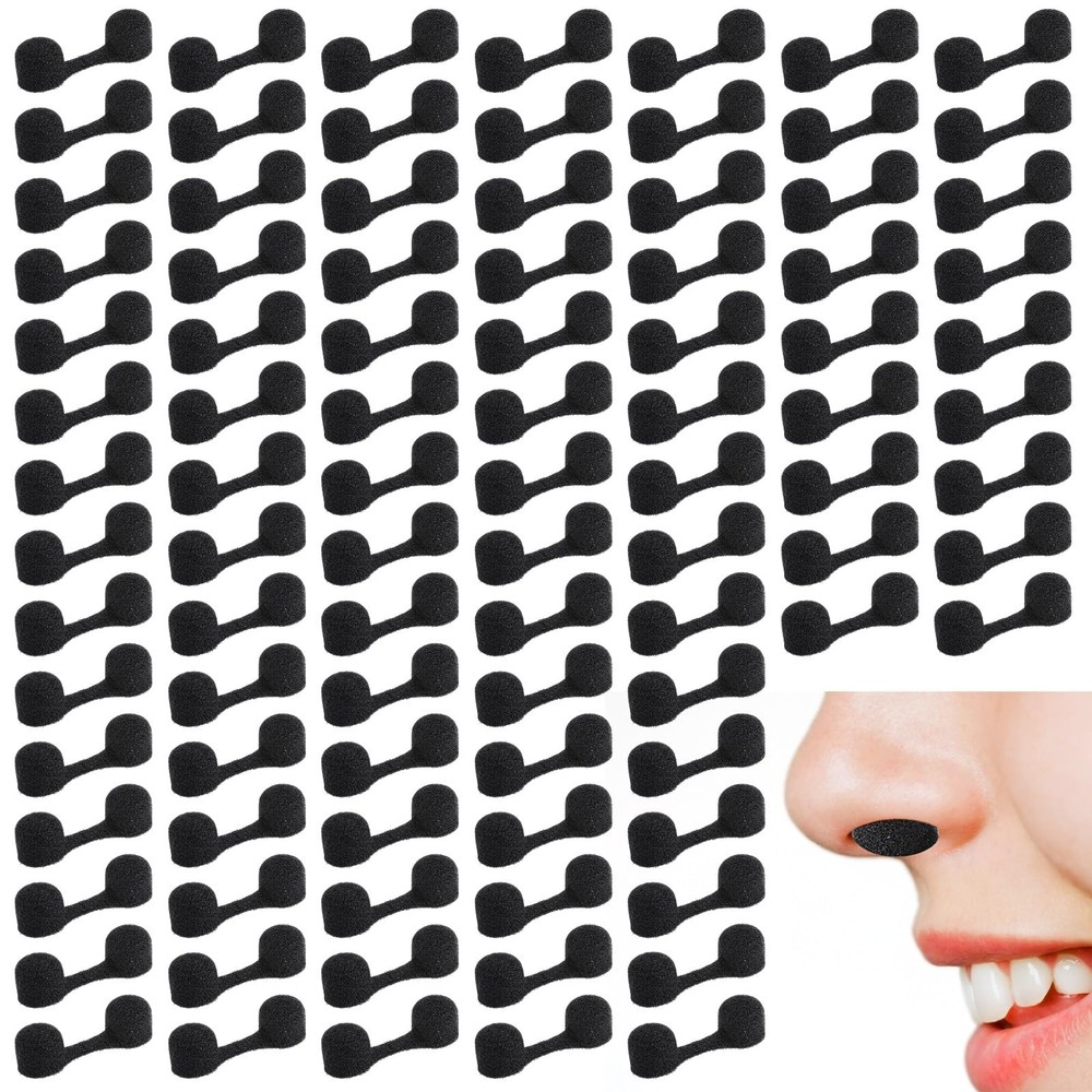 Nose Plug Filter Disposable Dust Filters Bulk Sponge 150 Pcs