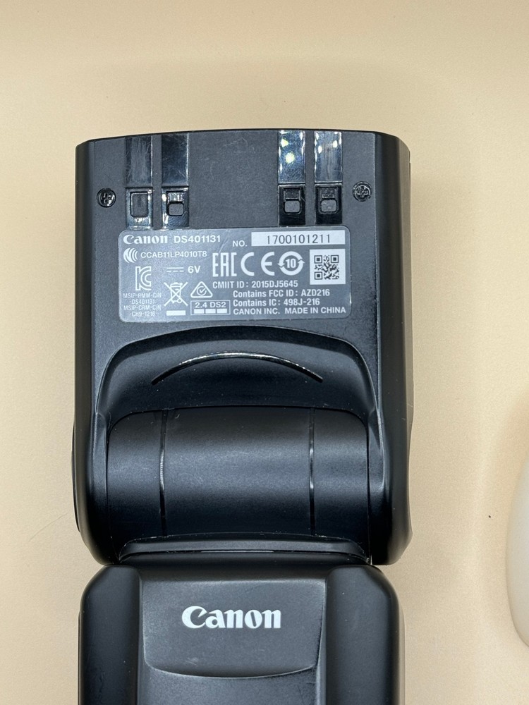 Canon 600EX II-RT Speedlite Flash Wireless With Cover