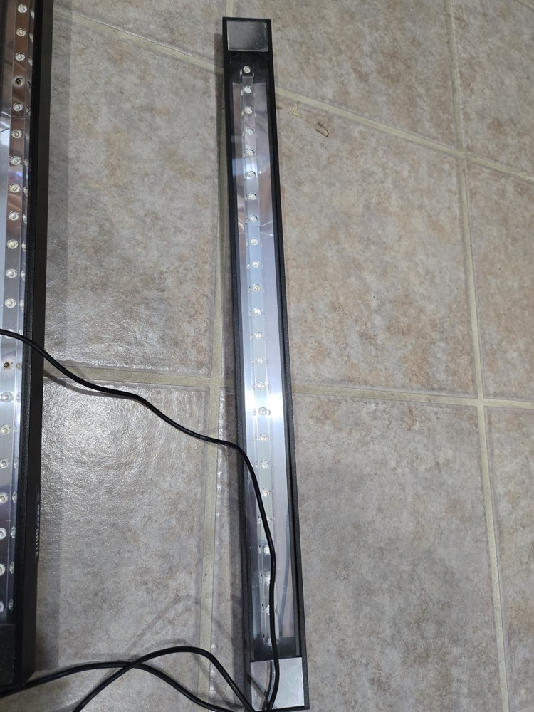 4x 24” REEF BRITE XHO blue Bundle with brackets and controller for apex reef led