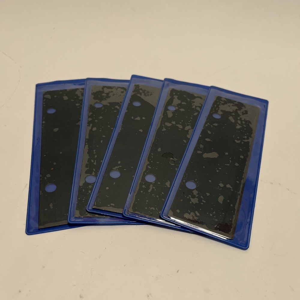 5-pack Franklin Stainless Steel Blade Scraper Replacement Part 14209