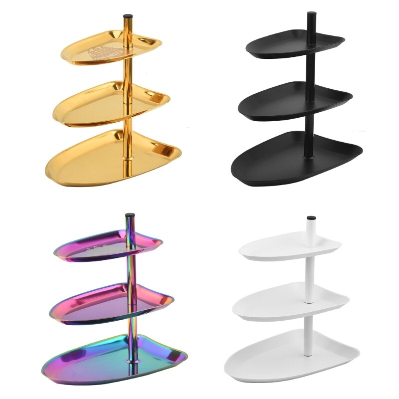 Space Saving Storage Tray Multilayer for Organizing Treats in Coffee Shops