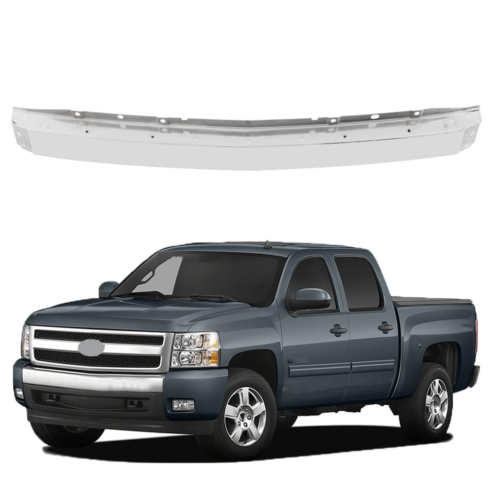 Front Bumper Impact Face Bar for Silverado 1500 2500 3500 2007-2013