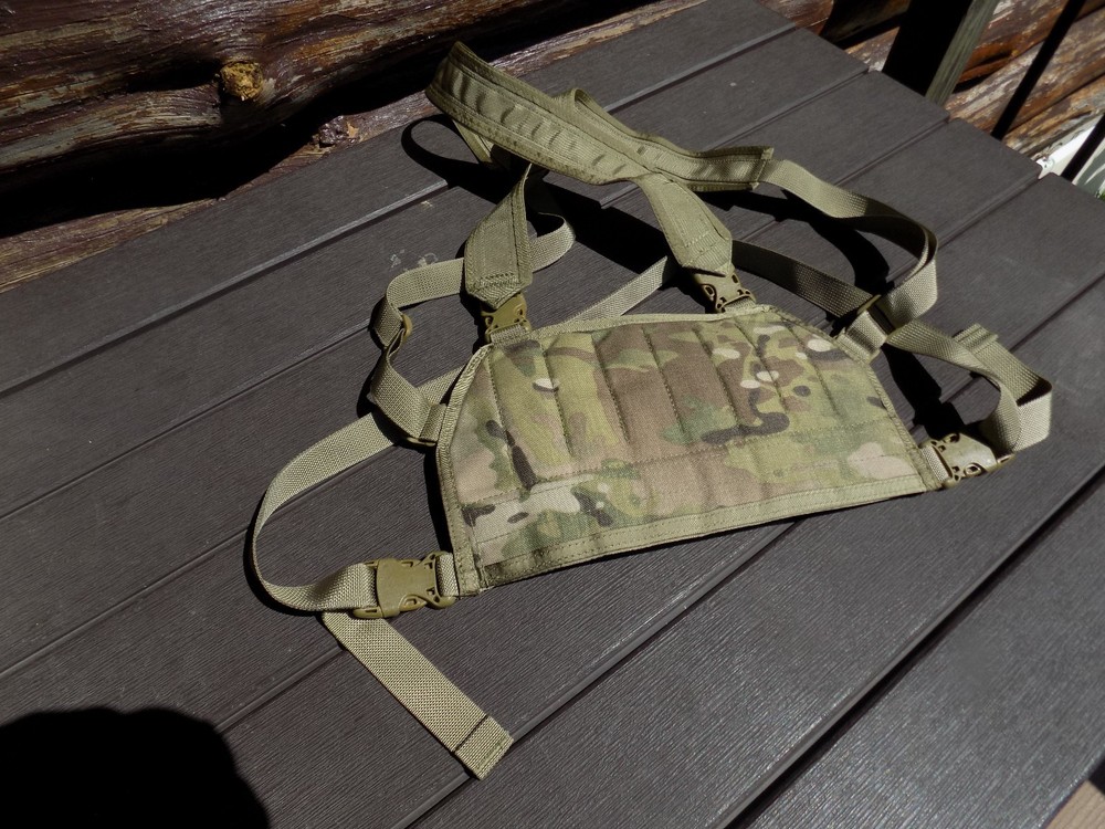 New SORD Front Chest Panel Vest Rig Camo