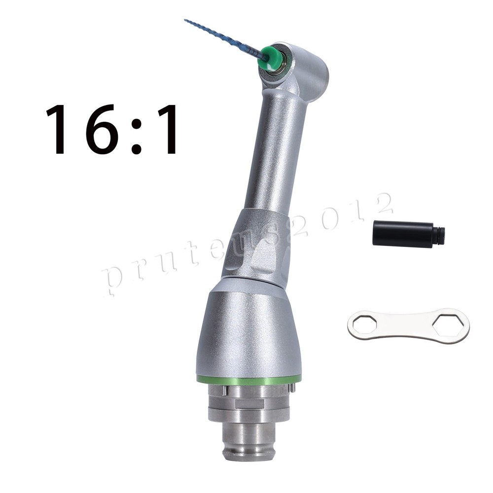 Dental Endodontic 16:1 Reduction Contra Angle Head for Endo Motor Handpiece Push