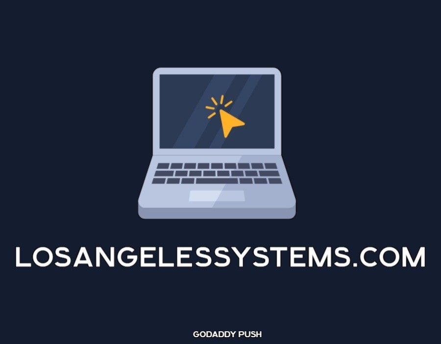 LosAngelesSystems.com city & word premium .com domain name Godaddy Push 2026