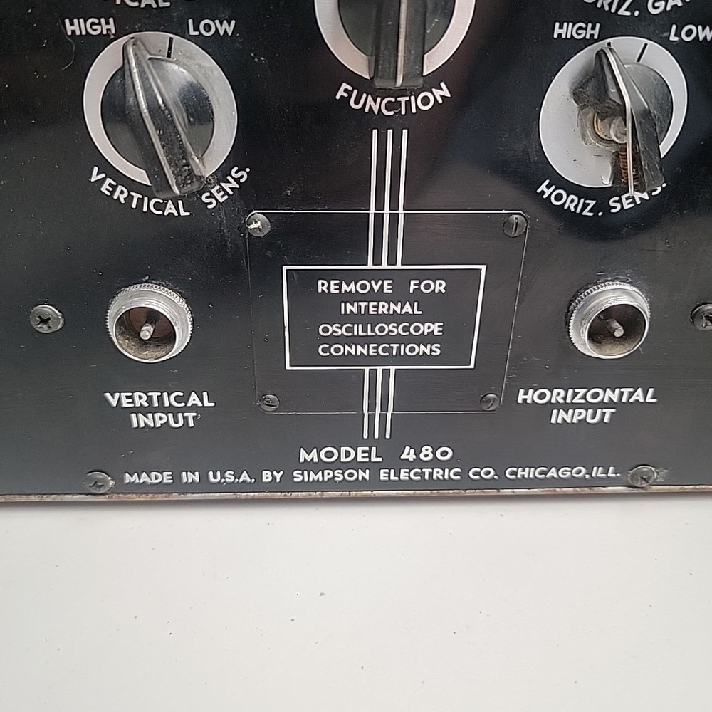 Simpson Model 480 FM-TV Genescope