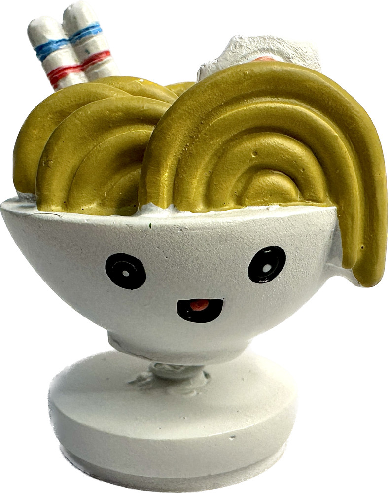 Ramen Noodle Bowl Bobble Head Doll