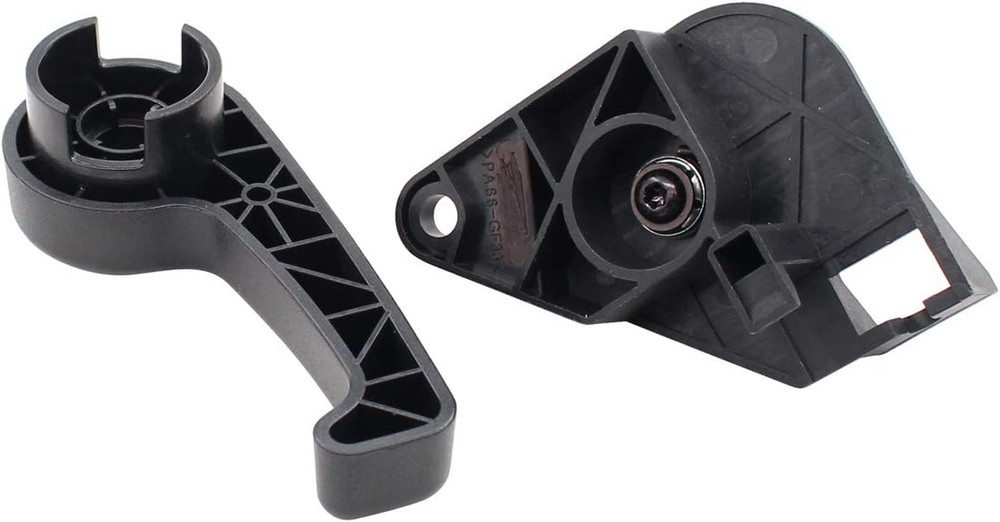 Hood Release Pull Handle Lever and Mounting Bracket Assembly