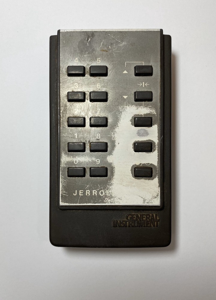 GENERAL INSTRUMENT, JERROLD REMOTE, VERY VINTAGE Mid Century Works!