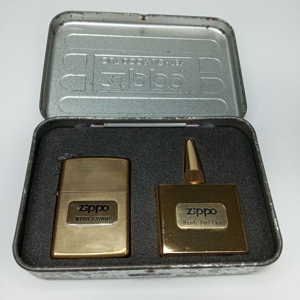 Zippo WIND PROOF Handy Fuel Case Lighter