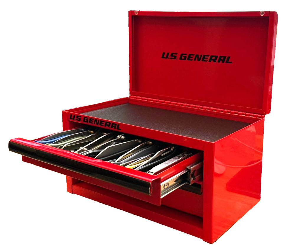 3D Printed - Pocket Knife Organizer for Harbor Freight - US General Mini Toolbox