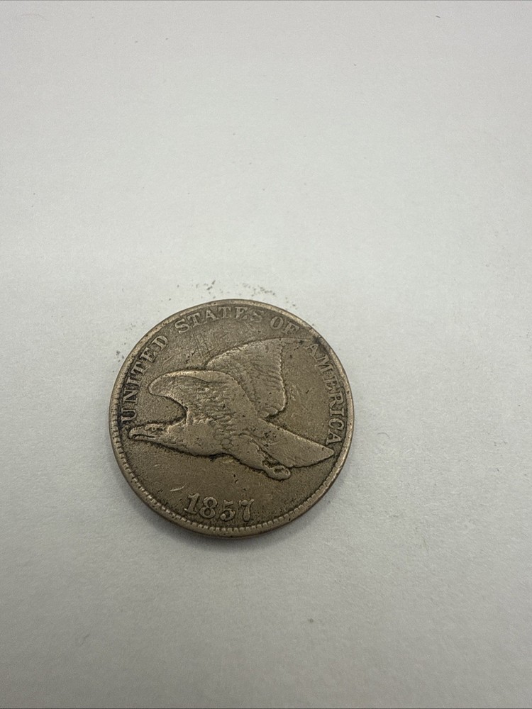 1857 Flying Eagle Penny #50394