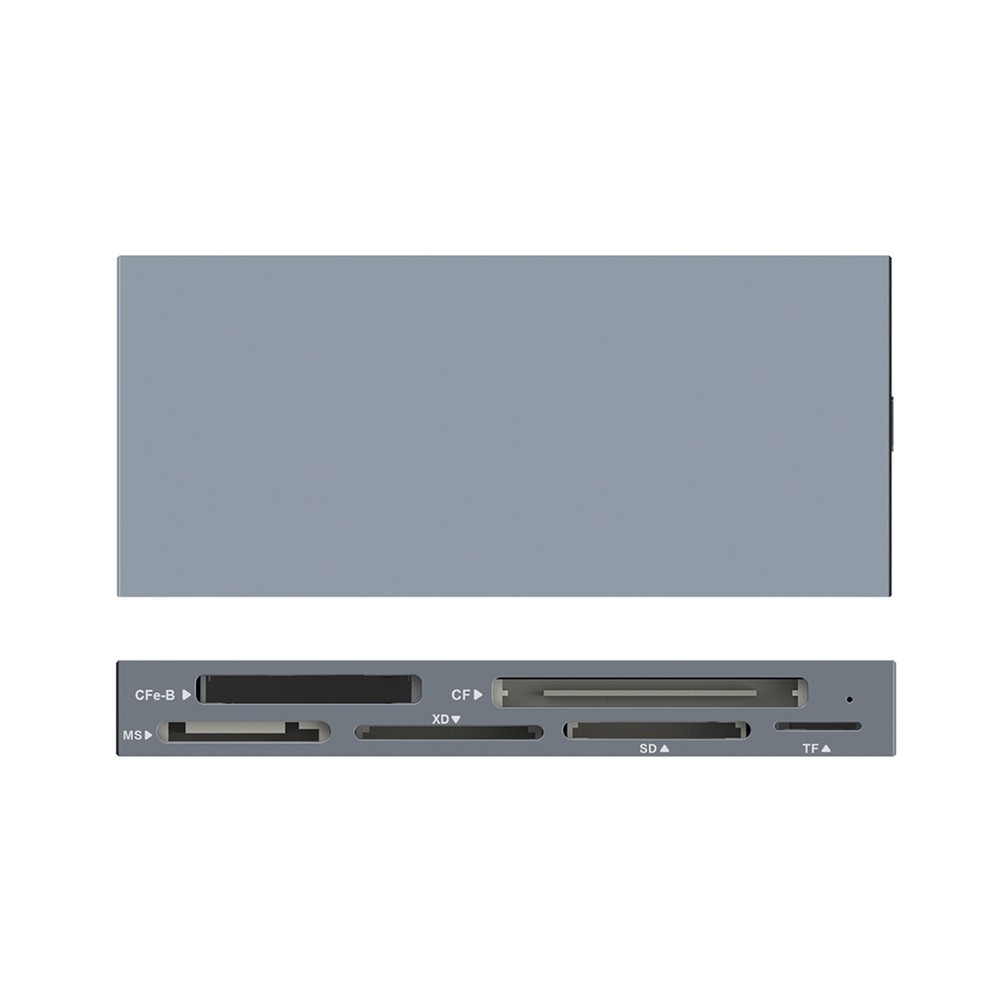 6-IN-1 USB 3.2 Gen2 10Gbps CFexpress Type B/CF/MS/XD/SD/TF Multi Card Reader