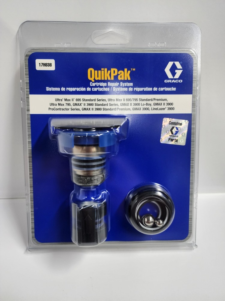 GRACO 17H838 QUIK PAK REPAIR KIT