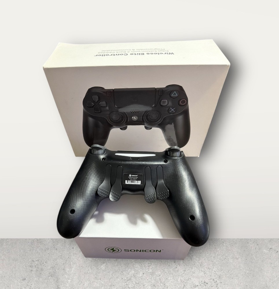 Sonicon Bluetooth Wireless Controller 4 Paddles Back For PS4 PC RASPBERRY Pi