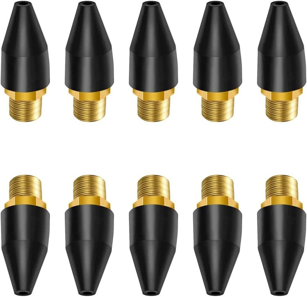10 Pcs Rubber Air Nozzle Tips for Blow Guns