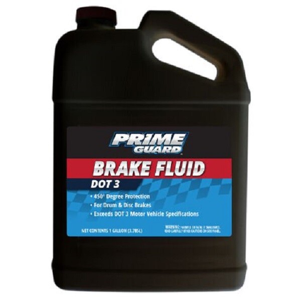 PRIME GUARD DOT 3 BRAKE FLUID - GALLON
