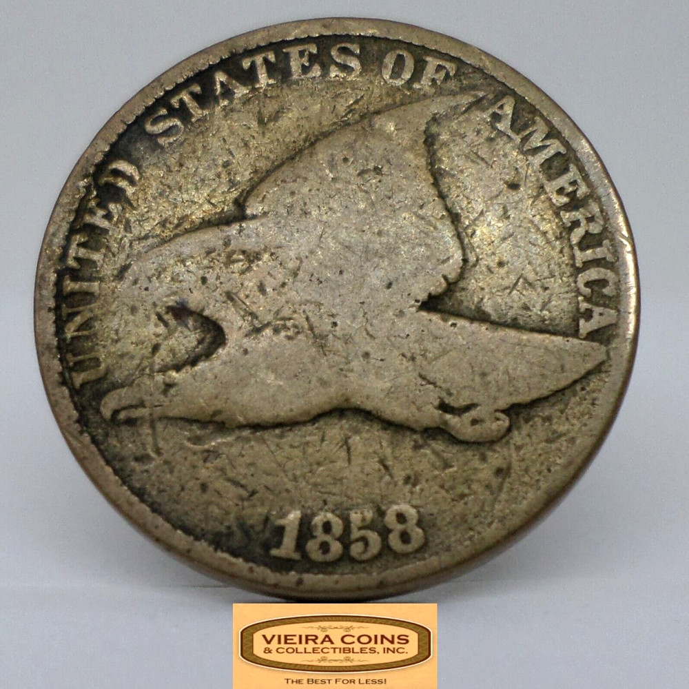 1858 Flying Eagle Cent - #C31886NQ