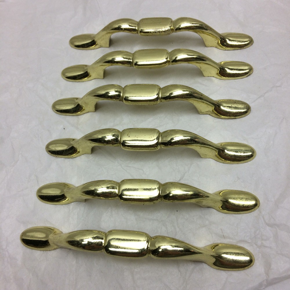 6 Drawer Pulls Handles Metal DIY Project Hardware