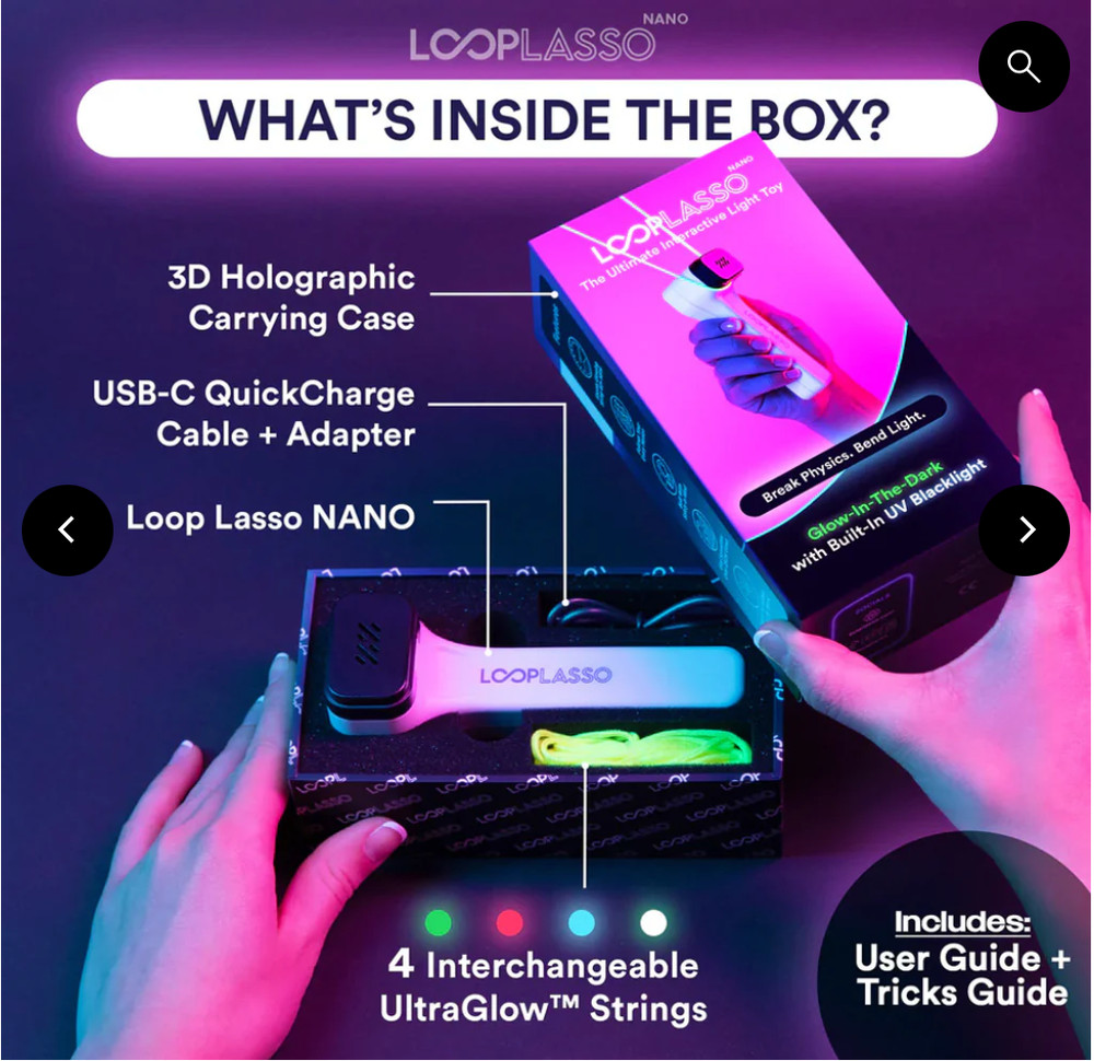 Loop Lasso Nano - The Ultimate Interactive Light Toy