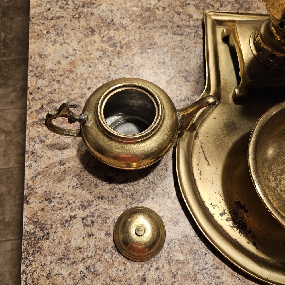 Persian Brass Samovar Tea Urn