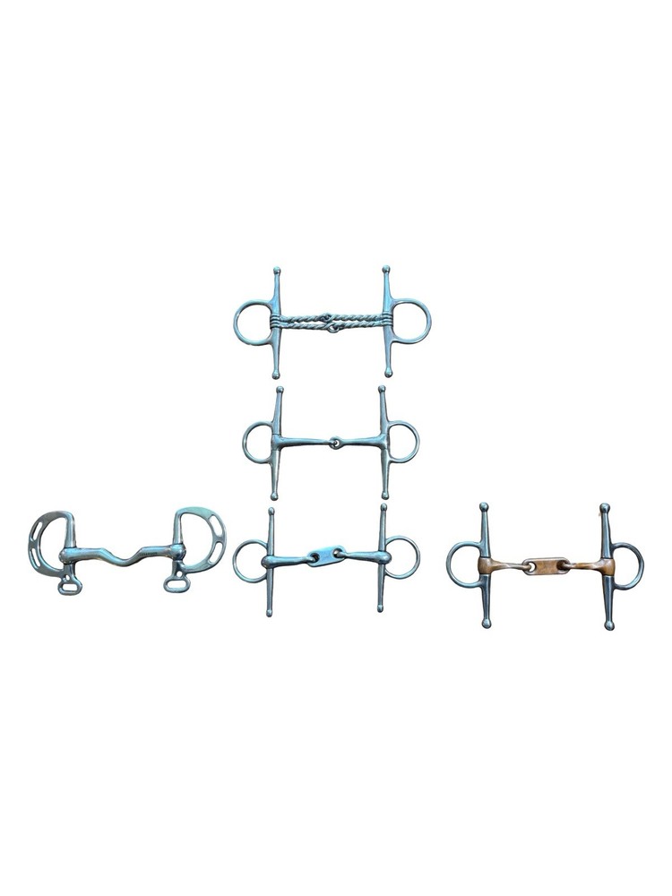 Cheek Snaffle Bit Lot