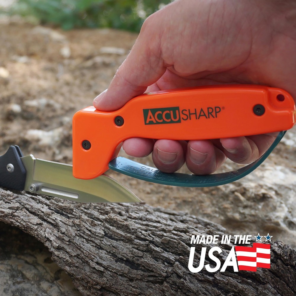 Knife Sharpener Ergonomic Comfortable Handle Compact & Easy to Use Restore and