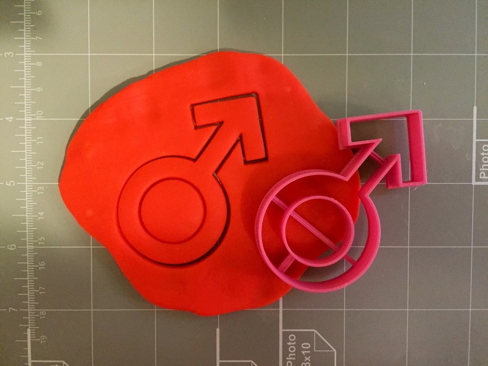 Boy Sign Cookie Cutter