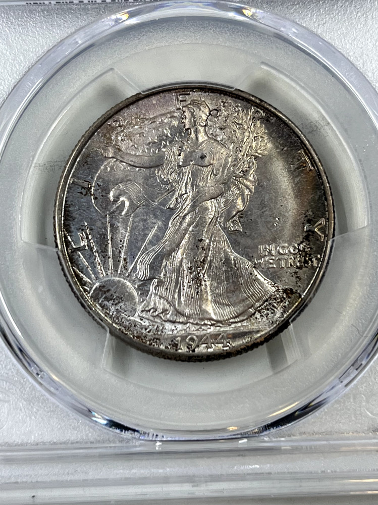 1944 D 50C PCGS MS66 Walking Liberty
